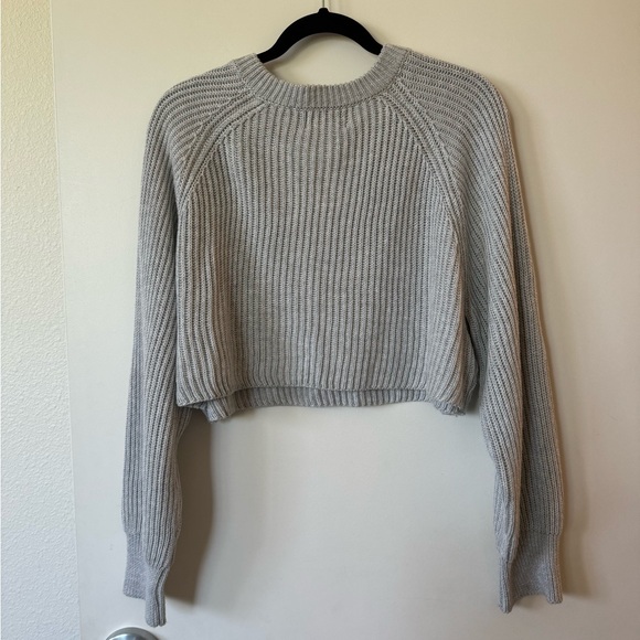 Cotton Candy LA Crop Sweater - Picture 3 of 4